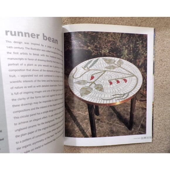 Garden Mosaics Book 19 Beautiful Mosaic Projects for Your Garden - Picture 3 of 4